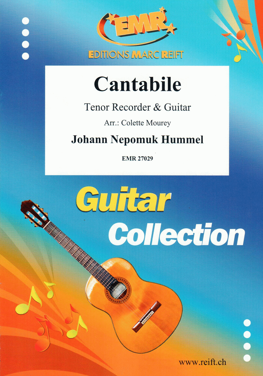 Cantabile Cantabile Tenor Recorder scores gallery preview page 1