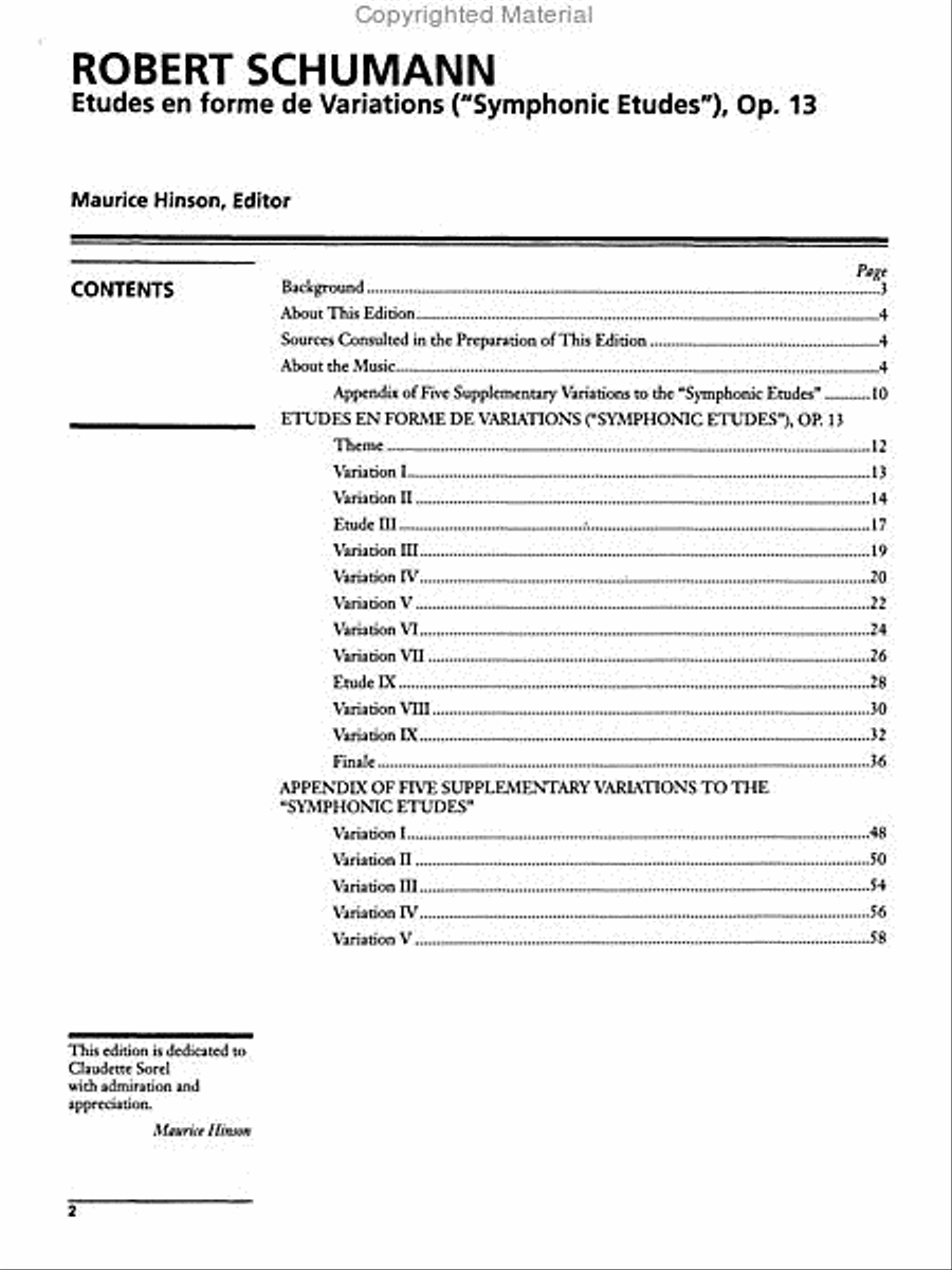 Schumann -- Symphonic Etudes, Op. 13 Piano Method scores gallery preview page 2