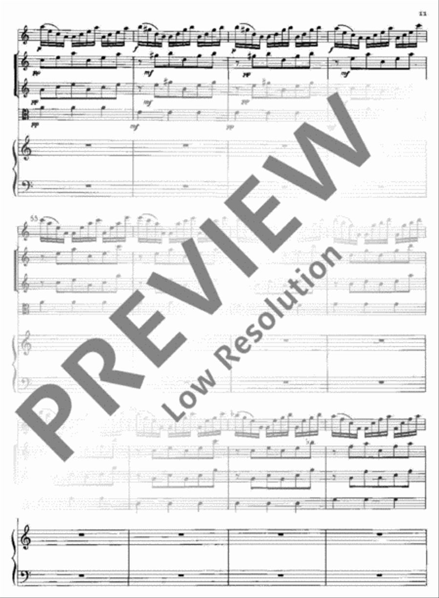 Concerto C Major Piccolo scores gallery preview page 12