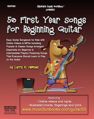 50 First Year Songs for Beginning Guitar