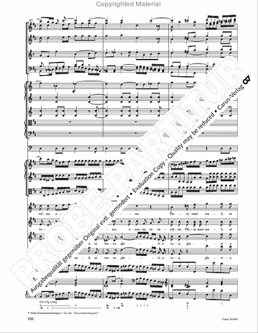 Missa solemnis Missa solemnis 4-Part scores gallery preview page 202