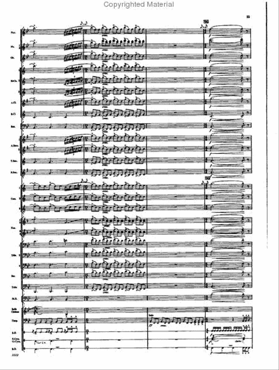 Sweet Land of Liberty Sweet Land of Liberty Concert Band scores gallery preview page 15
