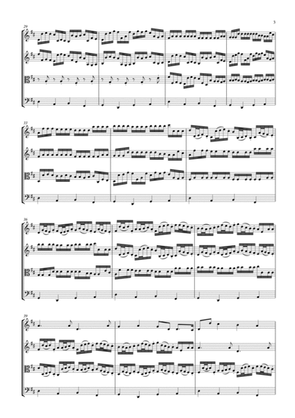 Canon in D Major - String Quartet (Score and all parts) image number null