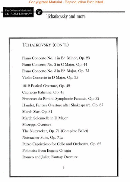 Tchaikovsky and More - Volume IV (Horn)
