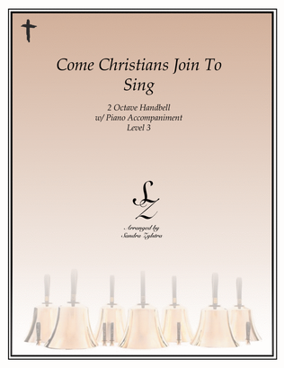 Book cover for Come, Christians Join To Sing (2 octave handbells & piano accompaniment)