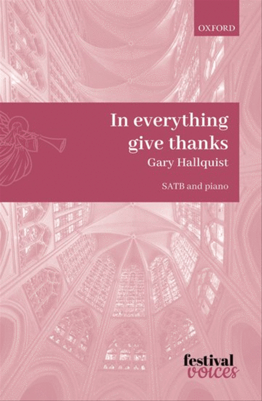 In everything give thanks 4-Part scores gallery preview page 1