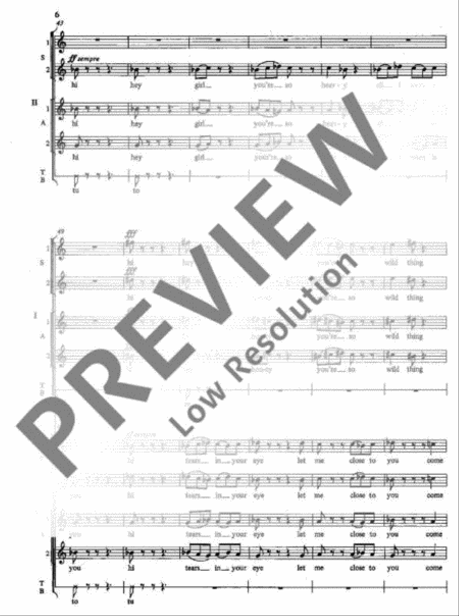 Motetus I 4-Part scores gallery preview page 7
