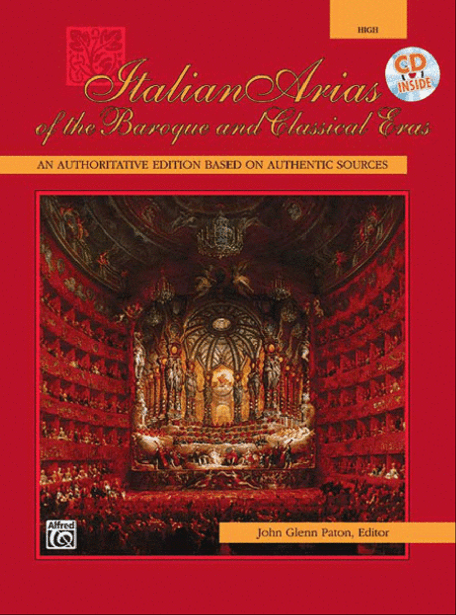Italian Arias of the Baroque and Classical Eras Voice Solo scores gallery preview page 1