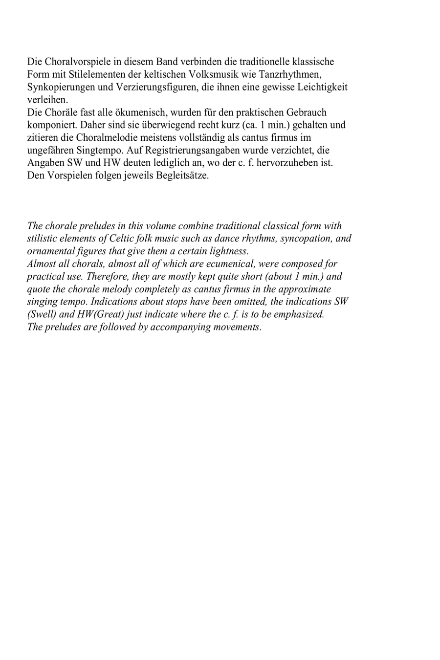 Twenty Choral Preludes for Advent and Christmas for organ Organ Solo scores gallery preview page 2