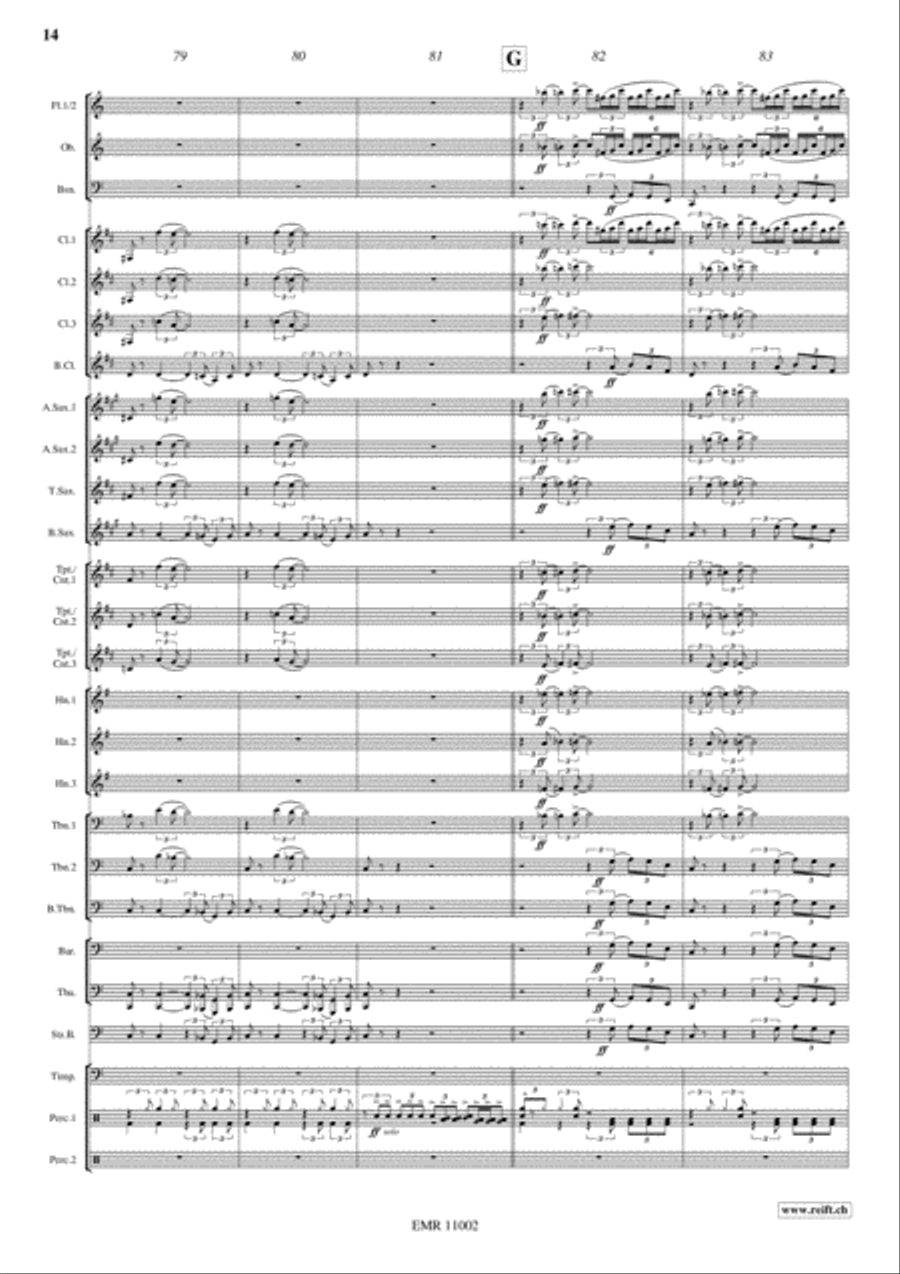 La Folie des Grandeurs La Folie des Grandeurs Concert Band scores gallery preview page 15