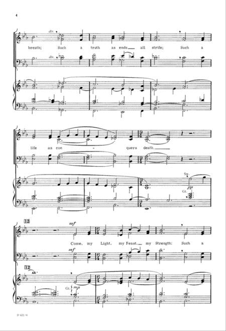 The Call The Call 4-Part scores gallery preview page 4