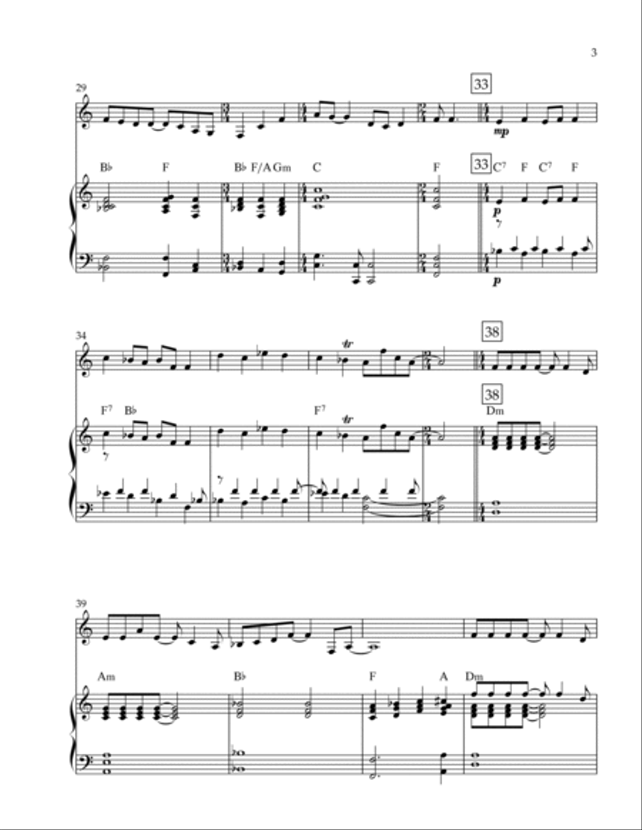 Love Of My Life Trumpet Solo scores gallery preview page 3