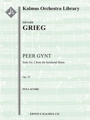 Book cover for Peer Gynt; Suite No. 2, Op. 55