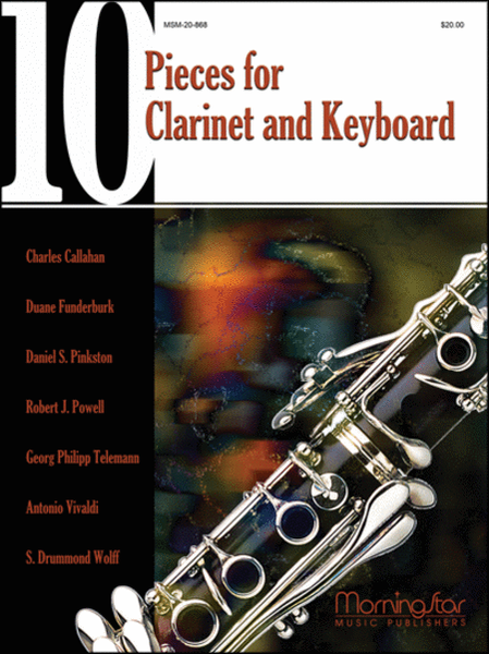 Ten Pieces for Clarinet and Keyboard image number null