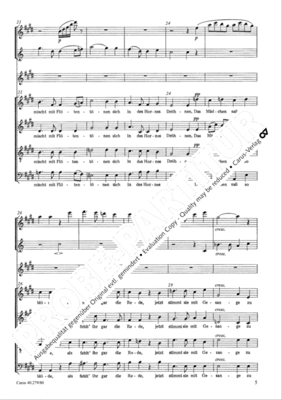 Das Schifflein 4-Part scores gallery preview page 6