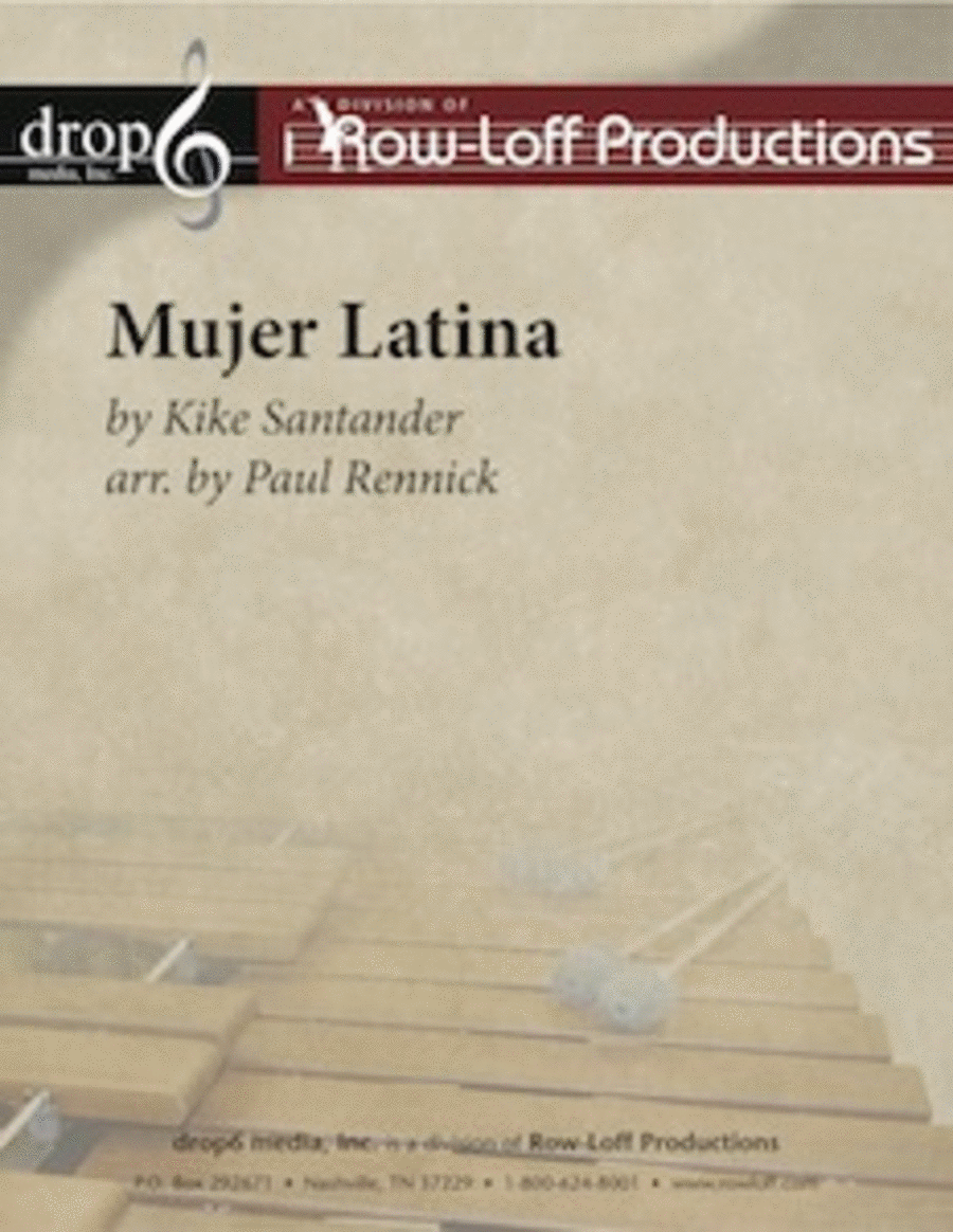 Mujer Latina Percussion Ensemble scores gallery preview page 1