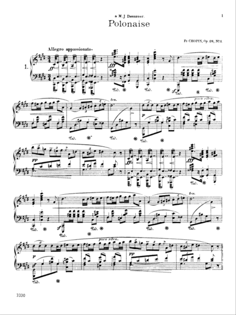 Polonaises Piano Solo scores gallery preview page 6