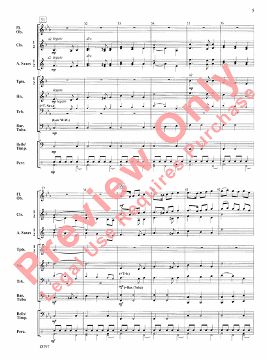 Rogue River Venture Concert Band scores gallery preview page 6