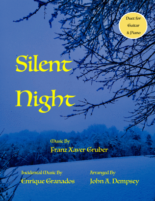 Book cover for Silent Night (Guitar and Piano)