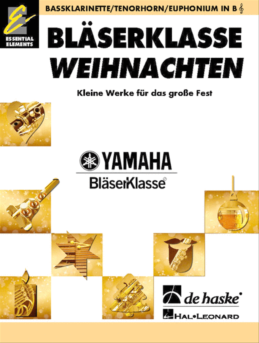 BläserKlasse Weihnachten - Bassklarinette/Tenorh. Concert Band scores gallery preview page 1