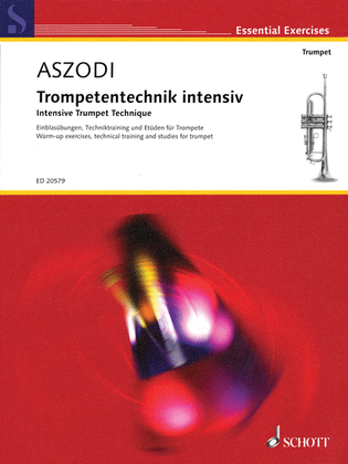 Book cover for Intensive Trumpet Technique