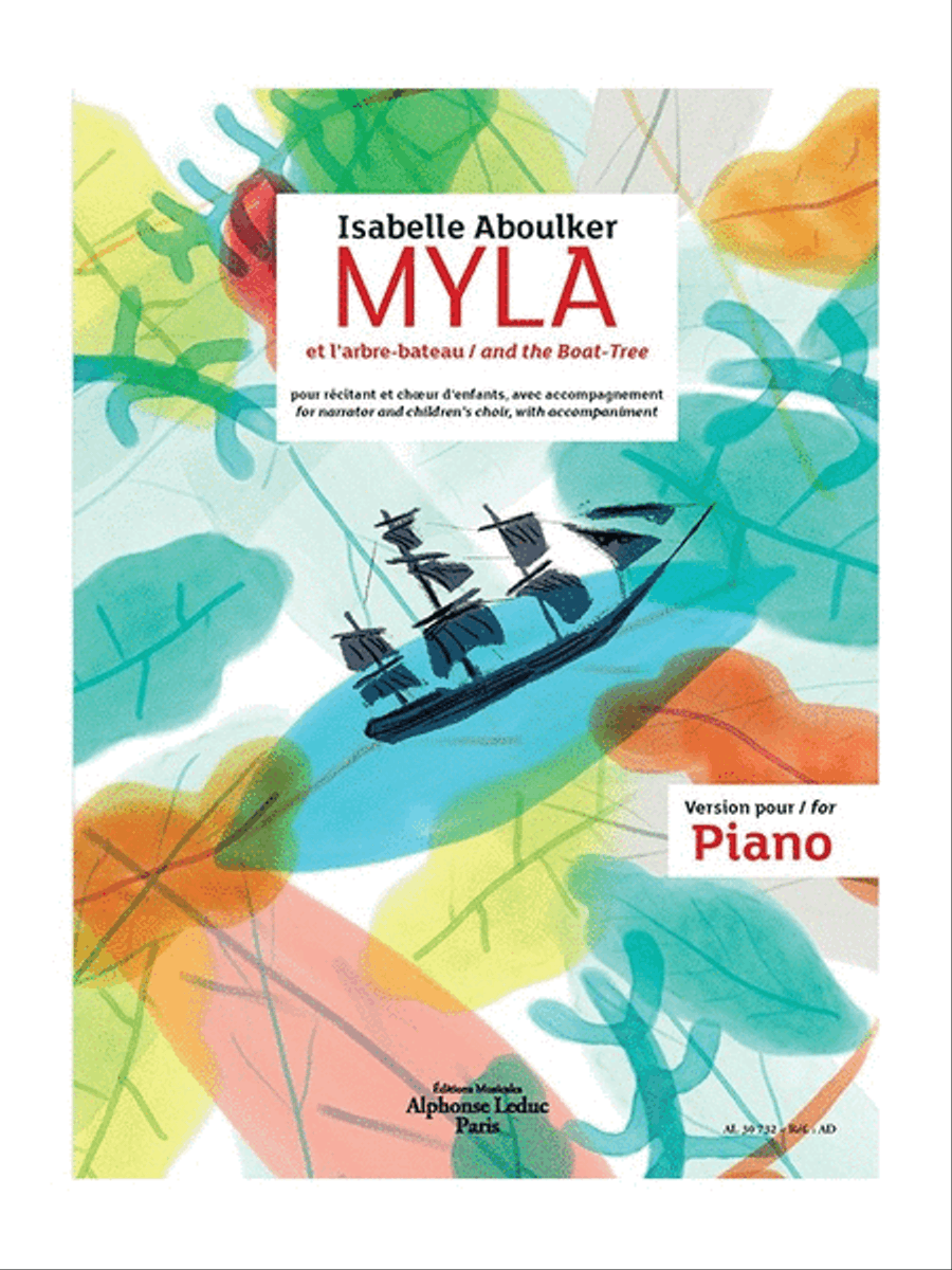 Myla And The Boat-tree For Narrator And Children's Choir With Accompaniement Children's Choir scores gallery preview page 1