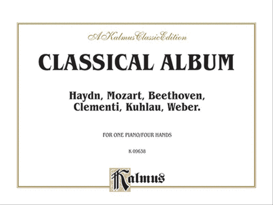 Classical Album Small Ensemble scores gallery preview page 1