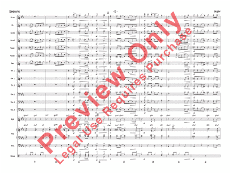 Misty Jazz Ensemble scores gallery preview page 14