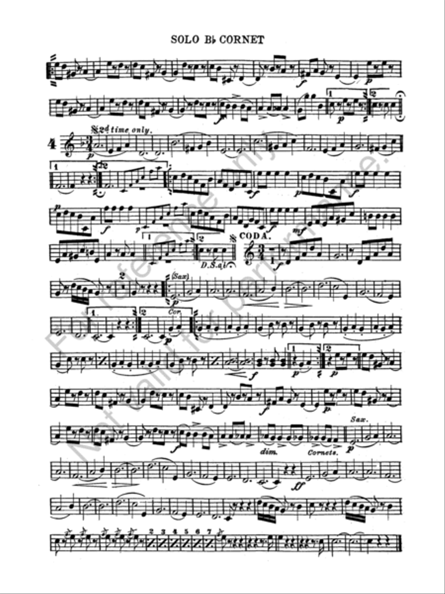 The Skaters Concert Band scores gallery preview page 4