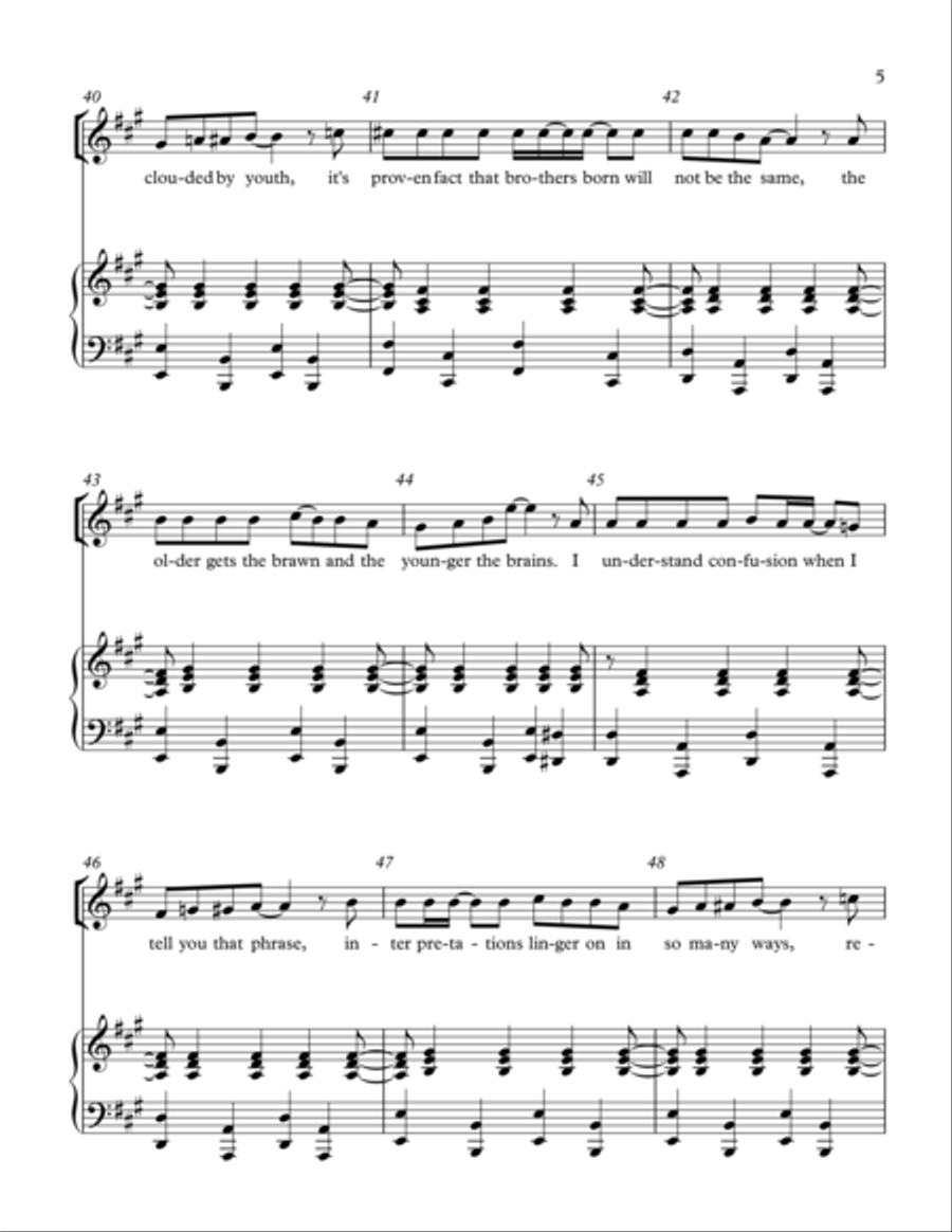 Whatever You Say Voice scores gallery preview page 5