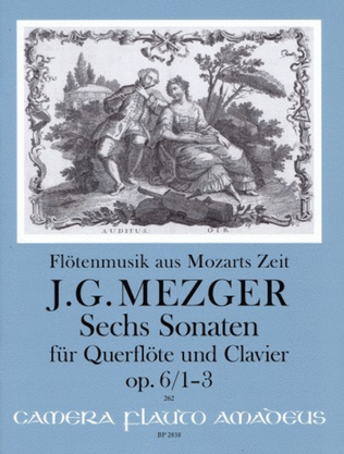 Sechs Sonaten für Querflöte und Klavier op. 6/1-3
