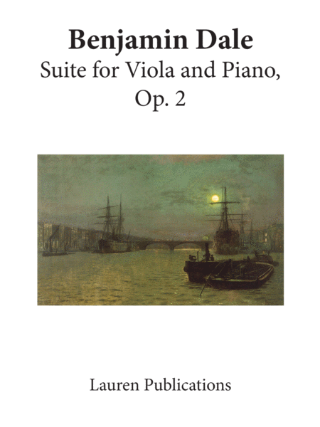 Suite for Viola and Piano Op. 2