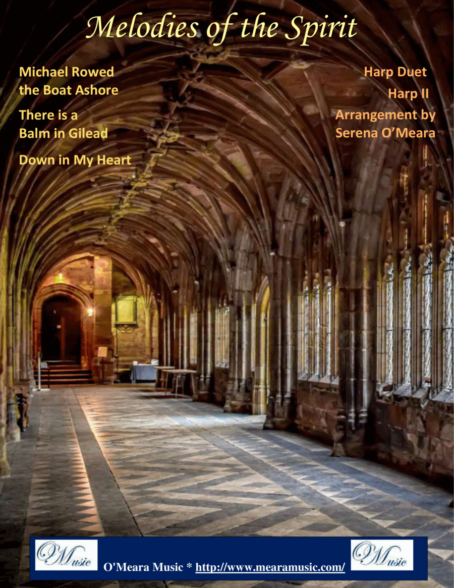 Melodies of the Spirit - Harp II Celtic Harp scores gallery preview page 1