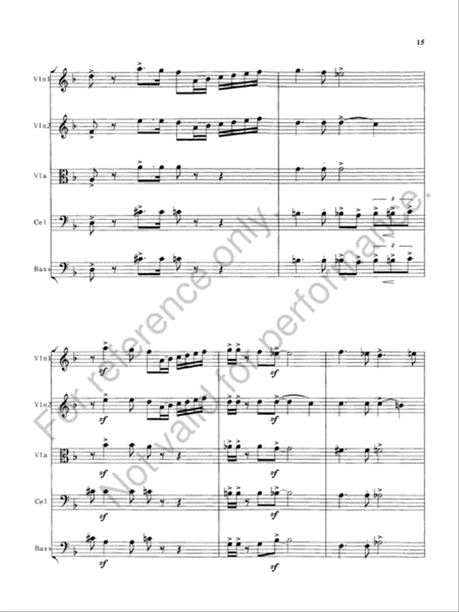 Our Creed Is Our Shield String Orchestra scores gallery preview page 17