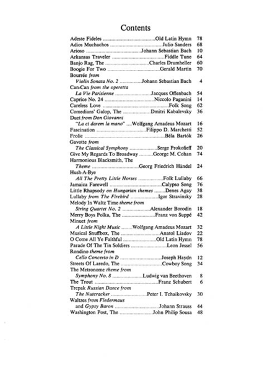 The Joy of Piano Duets 1 Piano, 4-Hands scores gallery preview page 2