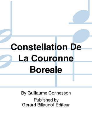 Book cover for Constellation De La Couronne Boreale