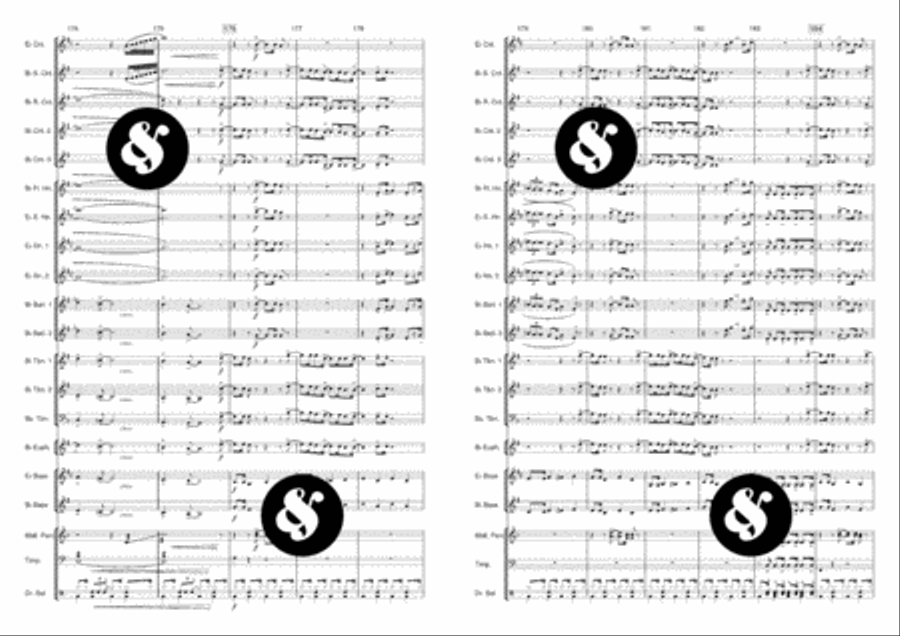Mamma Mia! Brass Band scores gallery preview page 18
