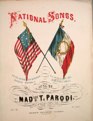 National Song. La Marsaillais. Hymne Des Marseillais