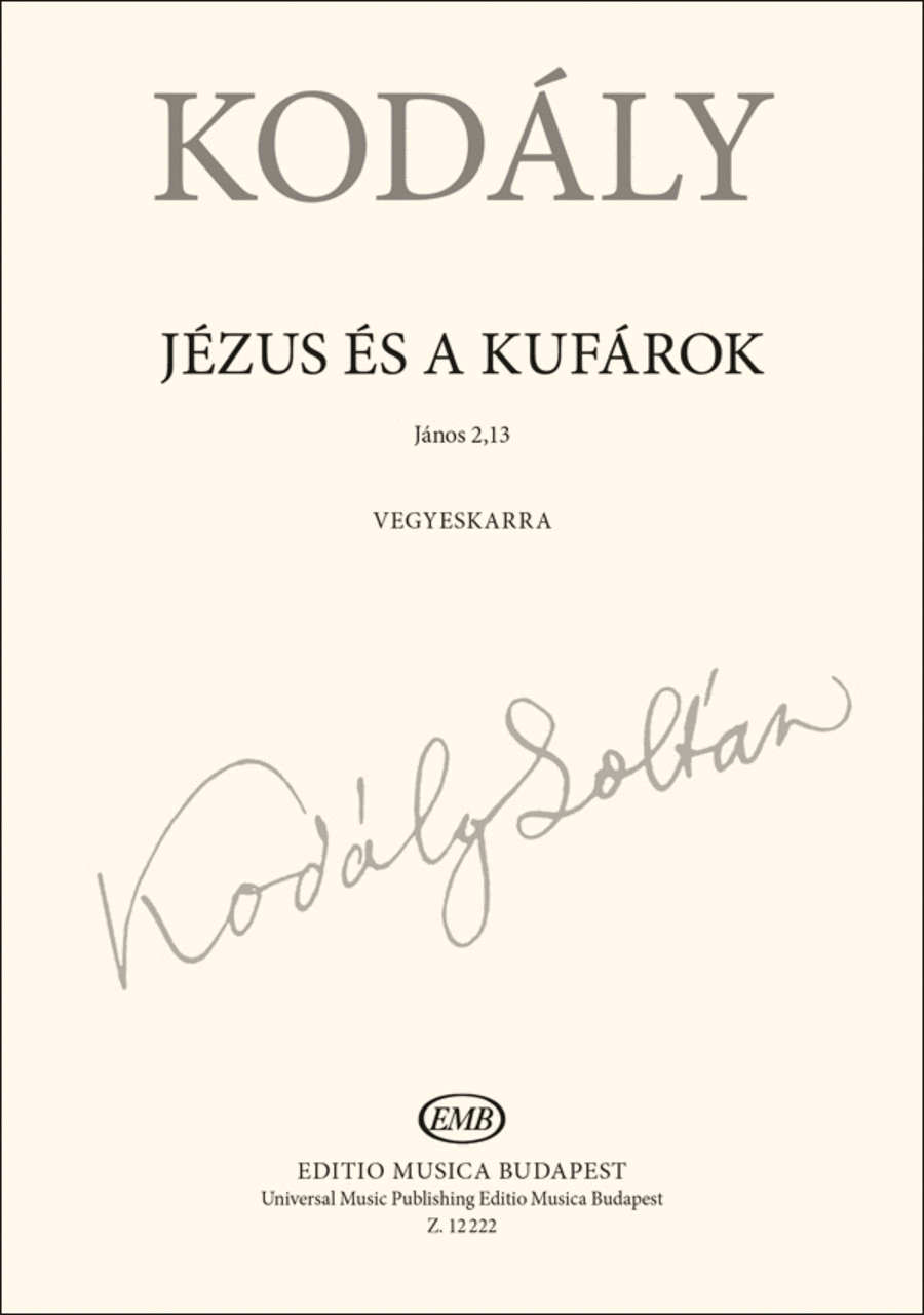 Jezus Es A Kufarok (Jesus and the Traders)
