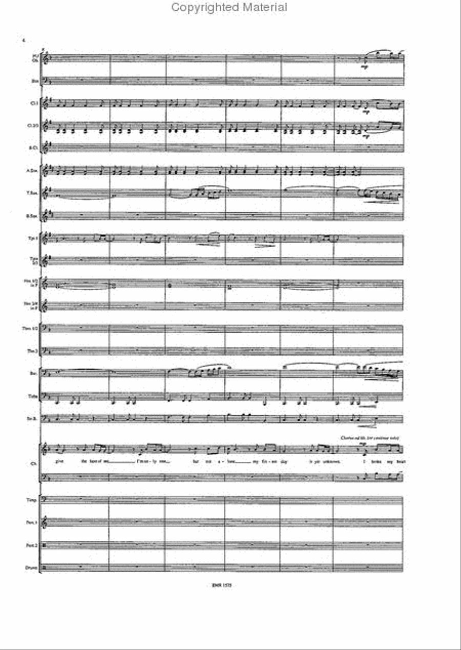 One Moment In Time One Moment In Time 4-Part scores gallery preview page 4