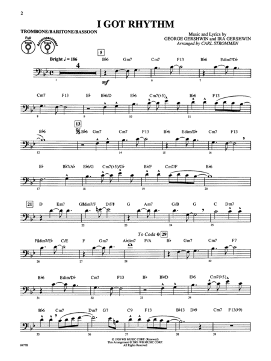 Gershwin by Special Arrangement Bassoon scores gallery preview page 5