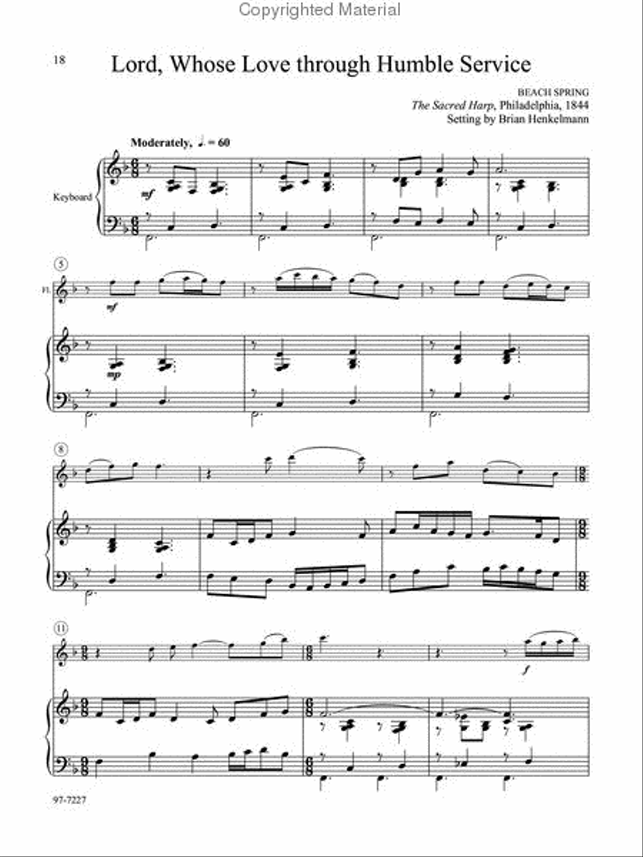 Instruments for All Seasons, Vol. I Flute Solo scores gallery preview page 8