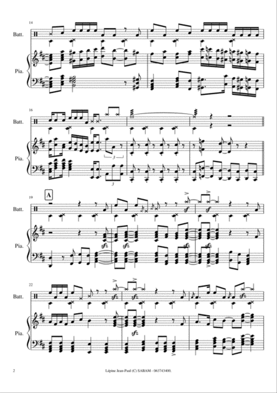 Cadence Small Ensemble scores gallery preview page 4