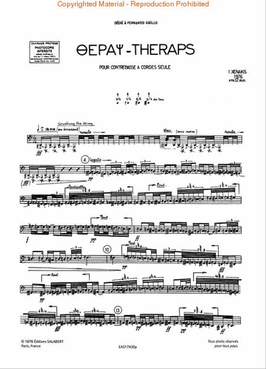 Theraps Theraps Double Bass scores gallery preview page 2