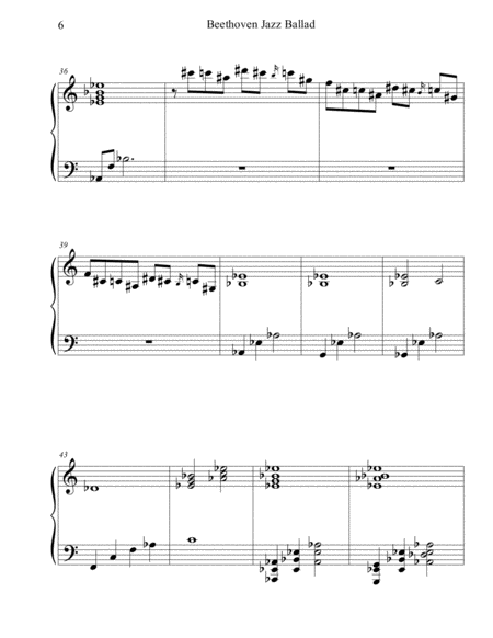 Beethoven Jazz Ballad Sonata image number null