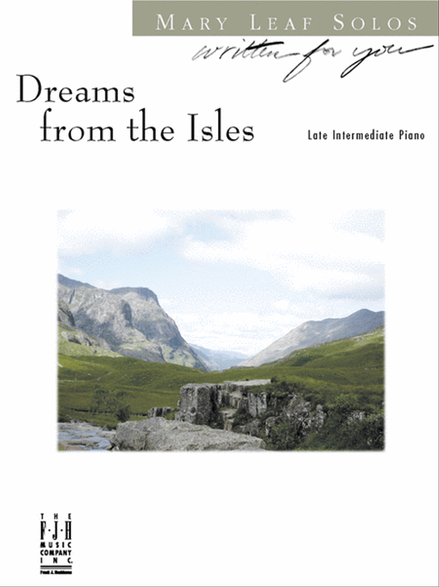 Dreams from the Isles Piano Solo scores gallery preview page 2