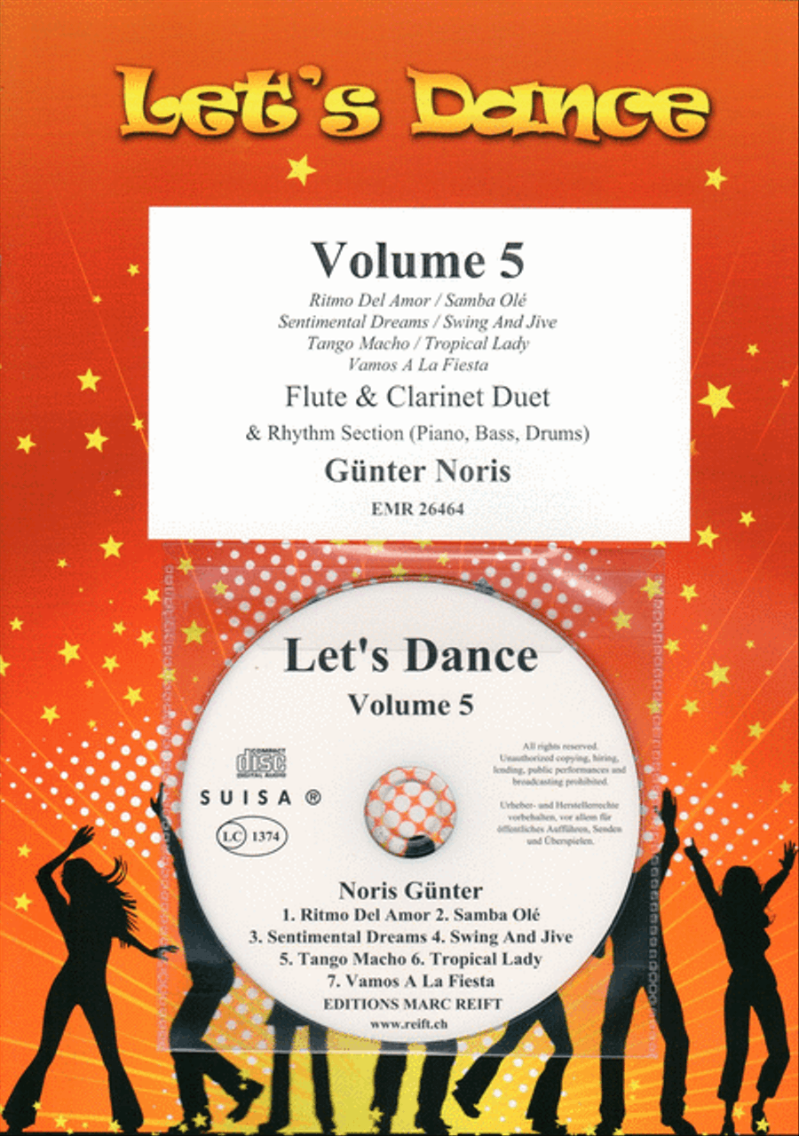 Let's Dance Volume 5 Woodwind Ensemble scores gallery preview page 1
