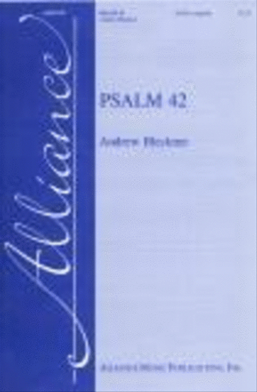 Psalm 42 4-Part scores gallery preview page 1