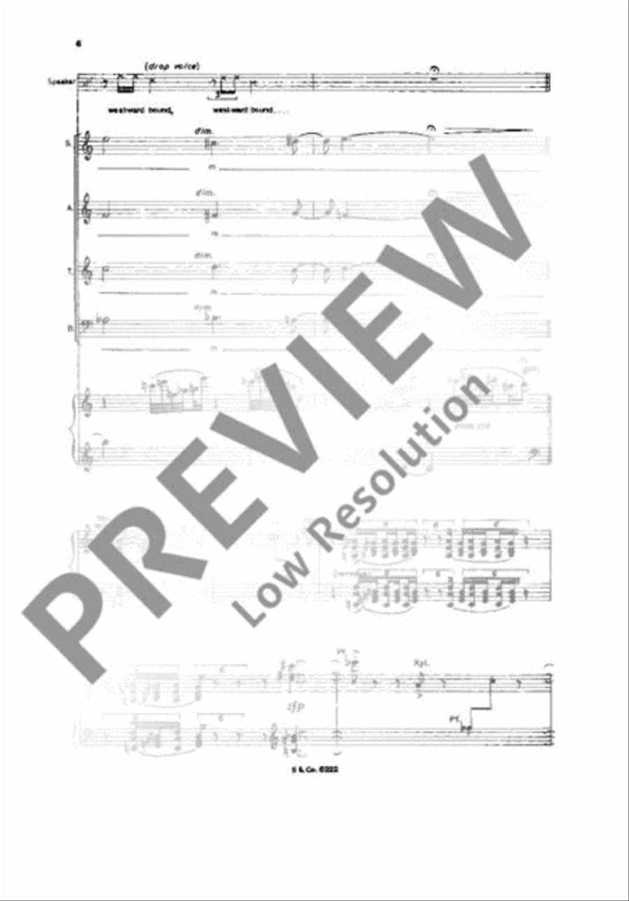 Three Fragments Three Fragments Mixed Choir scores gallery preview page 9