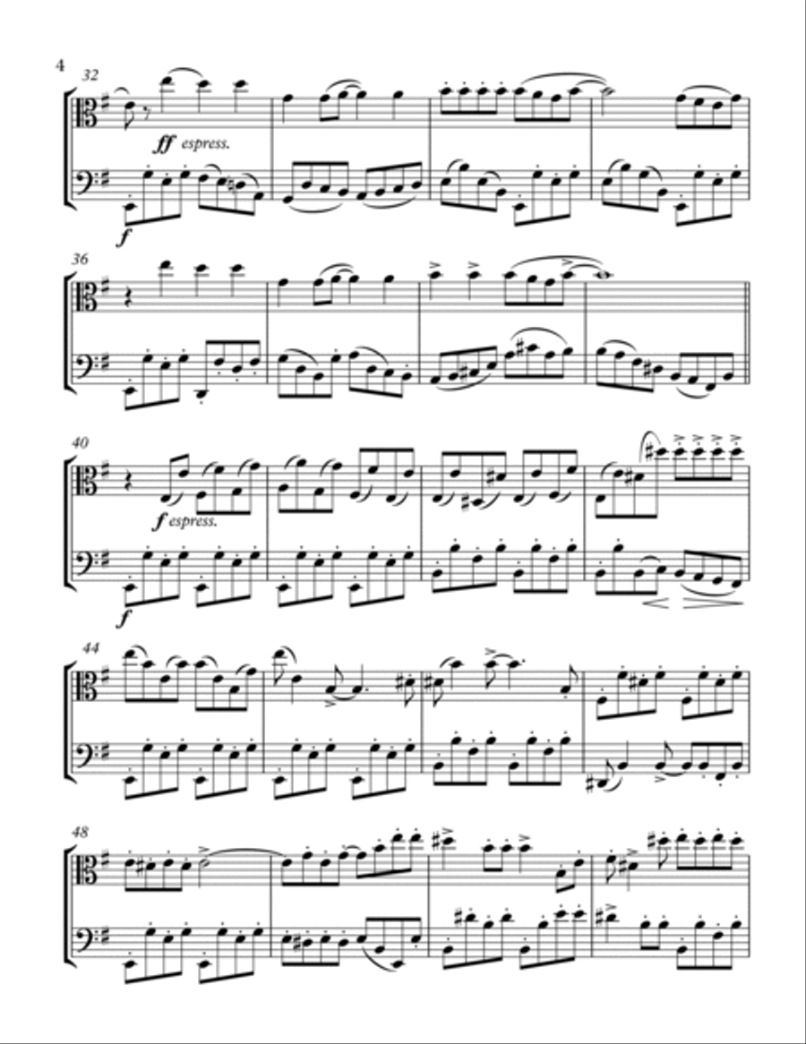 Paint It, Black String Duet scores gallery preview page 4